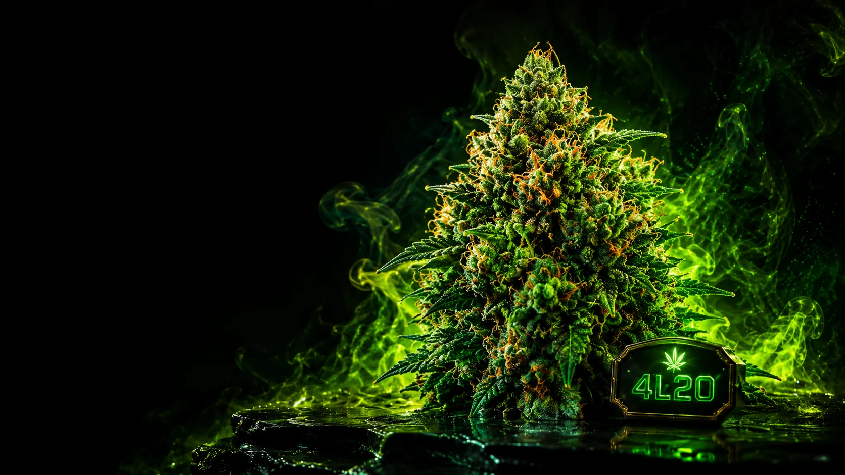 Emerald Gas Flower