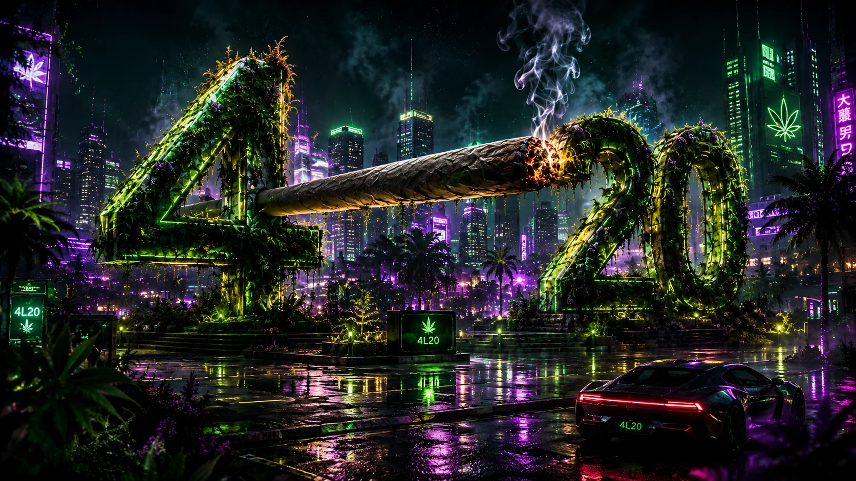 Neon 4L20 monument